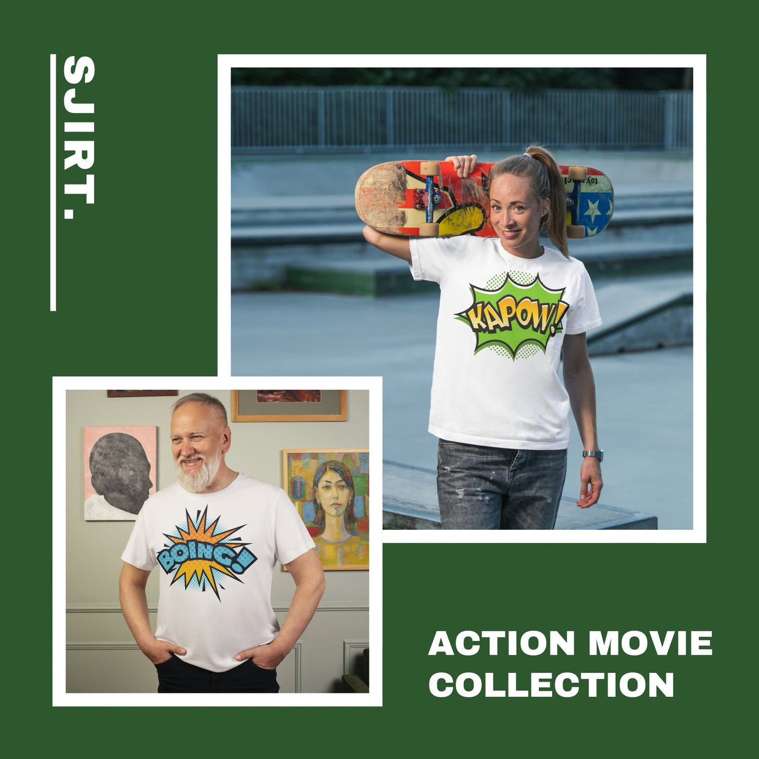 Action Movie T-Shirts collection