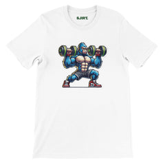 Dumbbells Gorilla | Premium T-Shirt