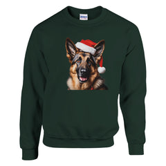 A Christmas German Shepherd | Kerst Trui Unisex