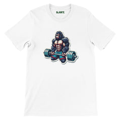 Barbell Gorilla | Premium T-Shirt