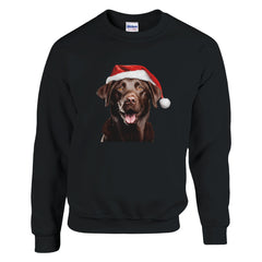 A Christmas Labrador brown | Kerst Trui