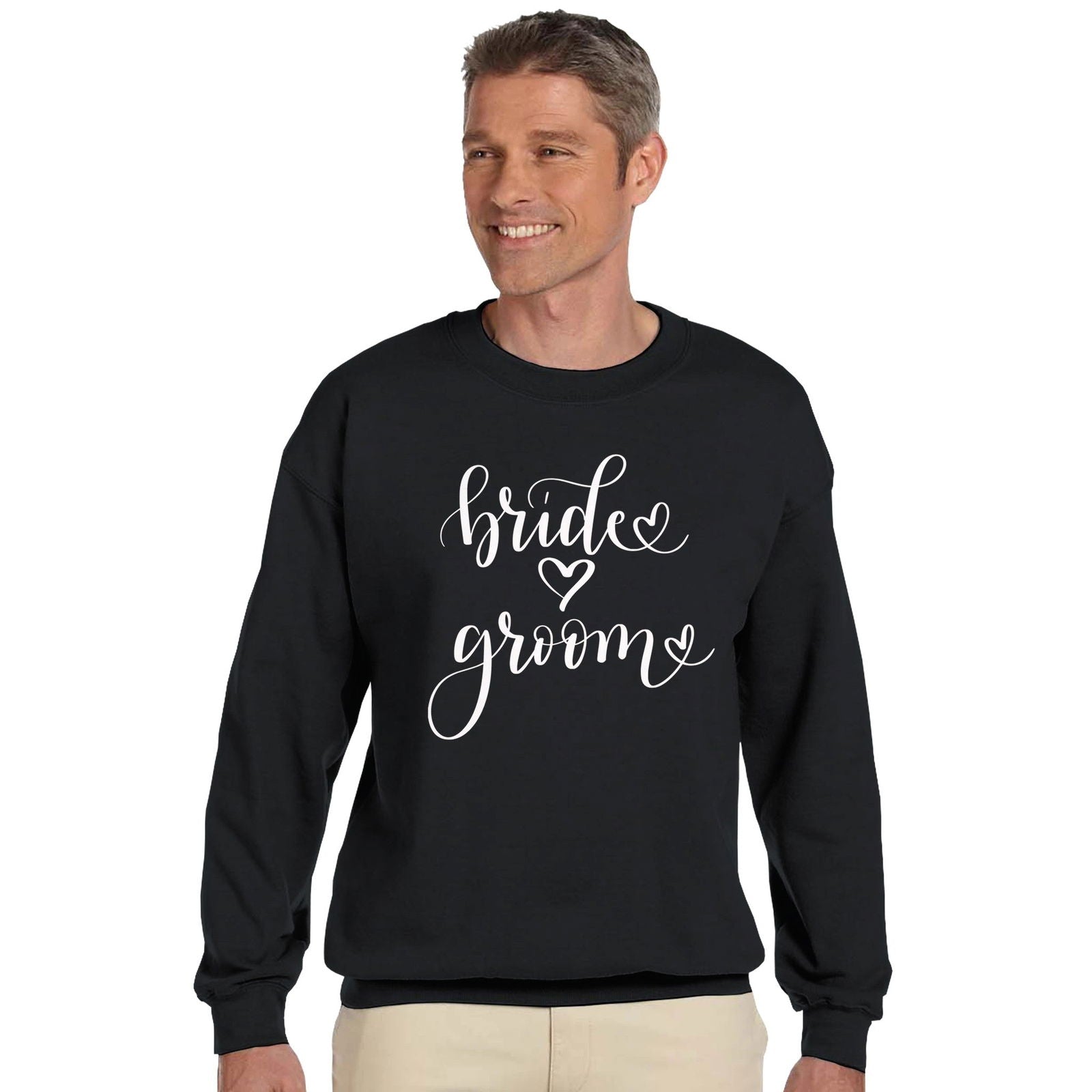 Bride & Groom | Trui Unisex - Tshirt-Fabriek.nl