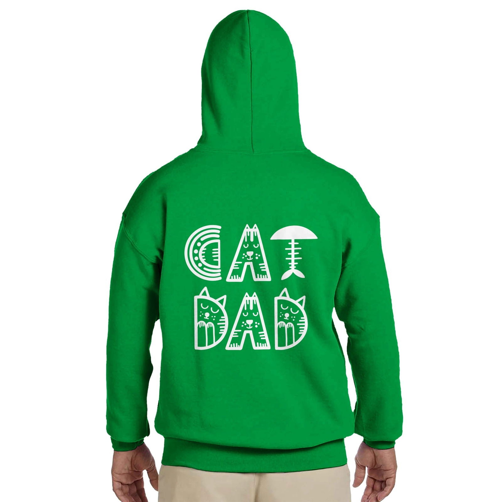 Cat Dad | Hoodie Unisex - Tshirt-Fabriek.nl