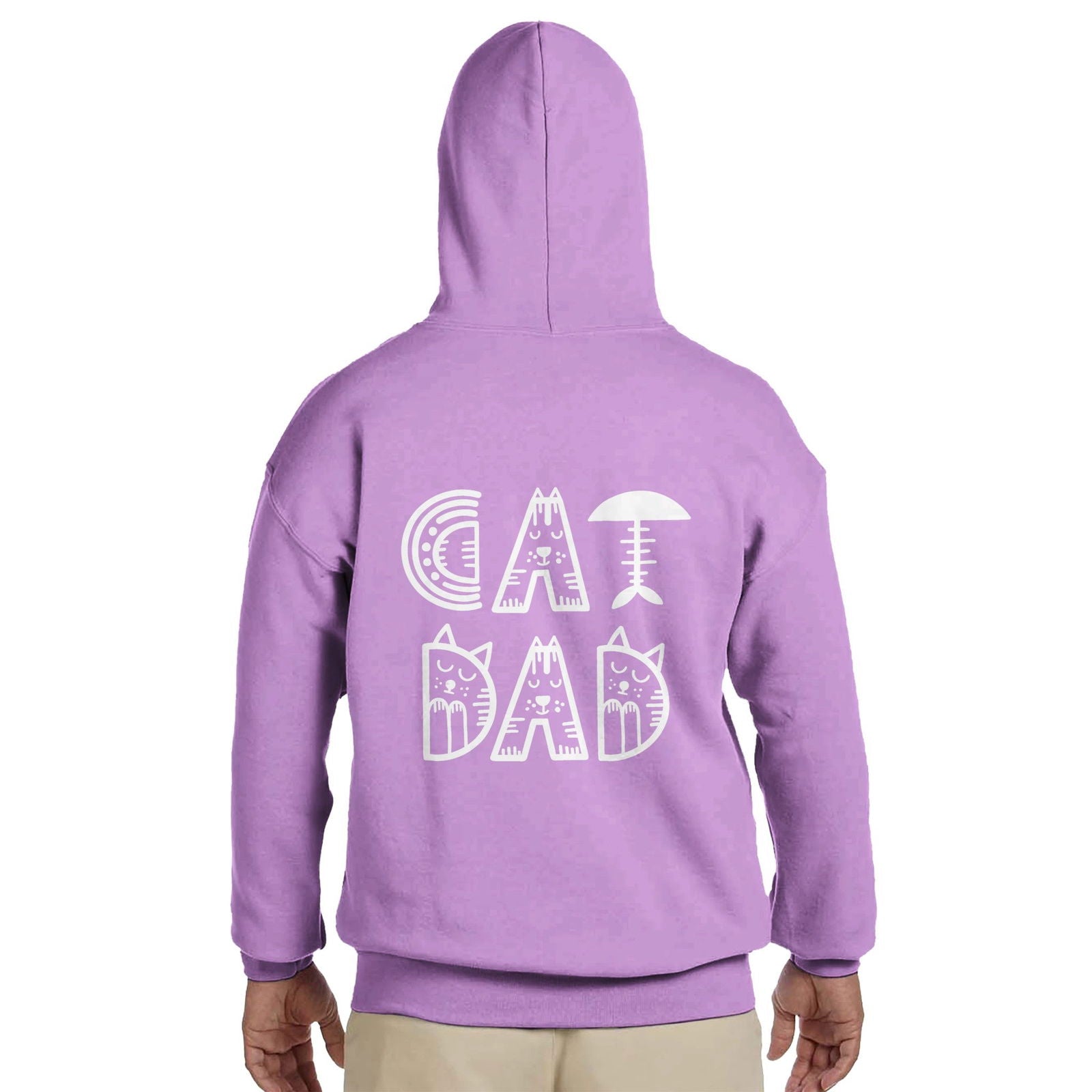 Cat Dad | Hoodie Unisex - Tshirt-Fabriek.nl