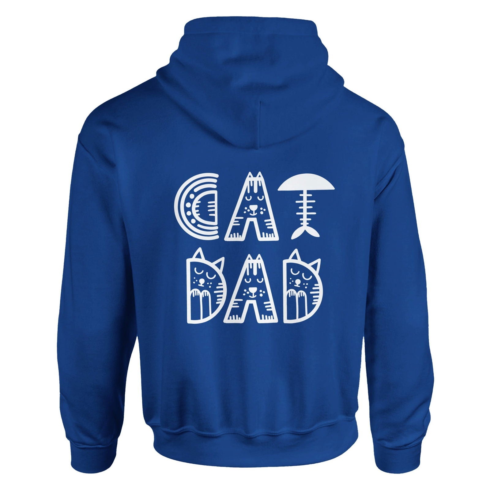 Cat Dad | Hoodie Unisex - Tshirt-Fabriek.nl