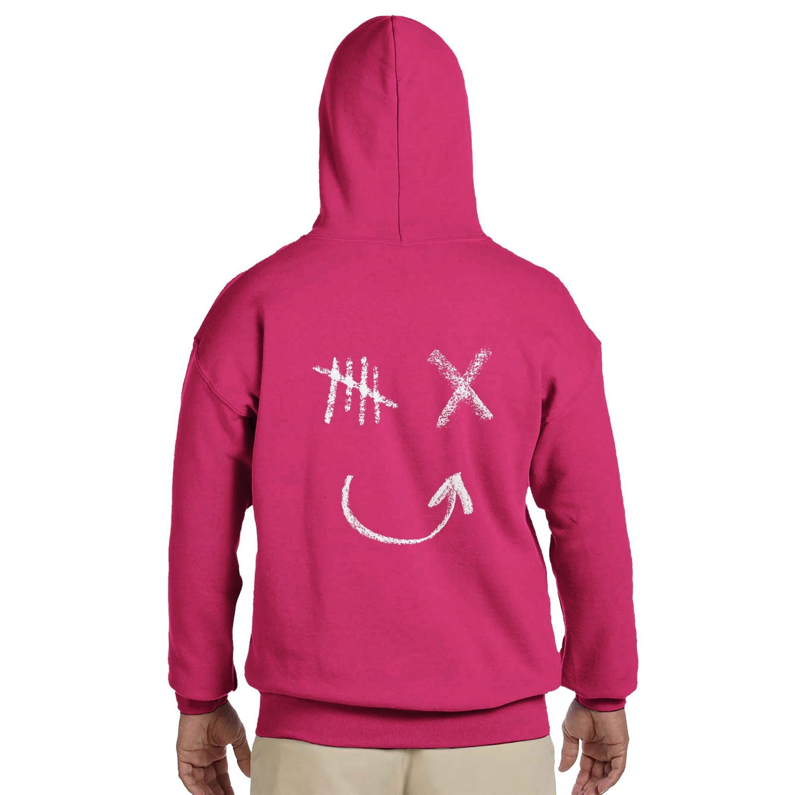 Chalk Face | Hoodie Unisex - Tshirt-Fabriek.nl