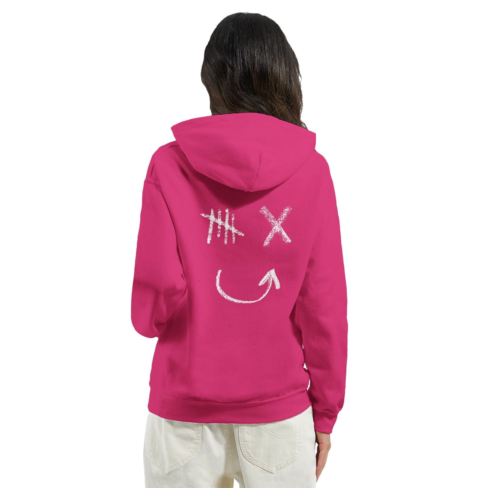 Chalk Face | Hoodie Unisex - Tshirt-Fabriek.nl