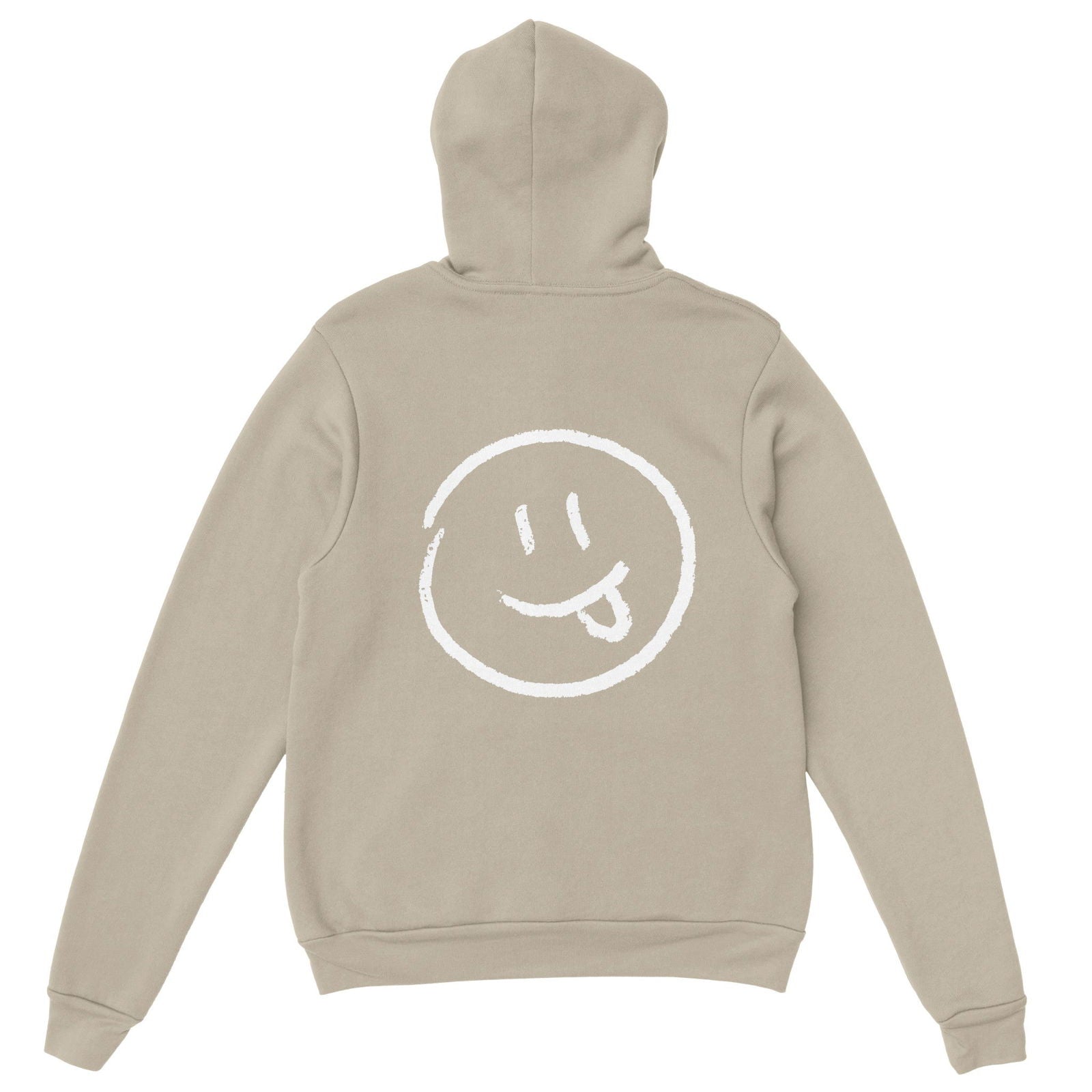 Chalk Smily Exited | Hoodie Unisex - Tshirt-Fabriek.nl