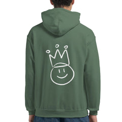 Chalk Smily King | Hoodie Unisex