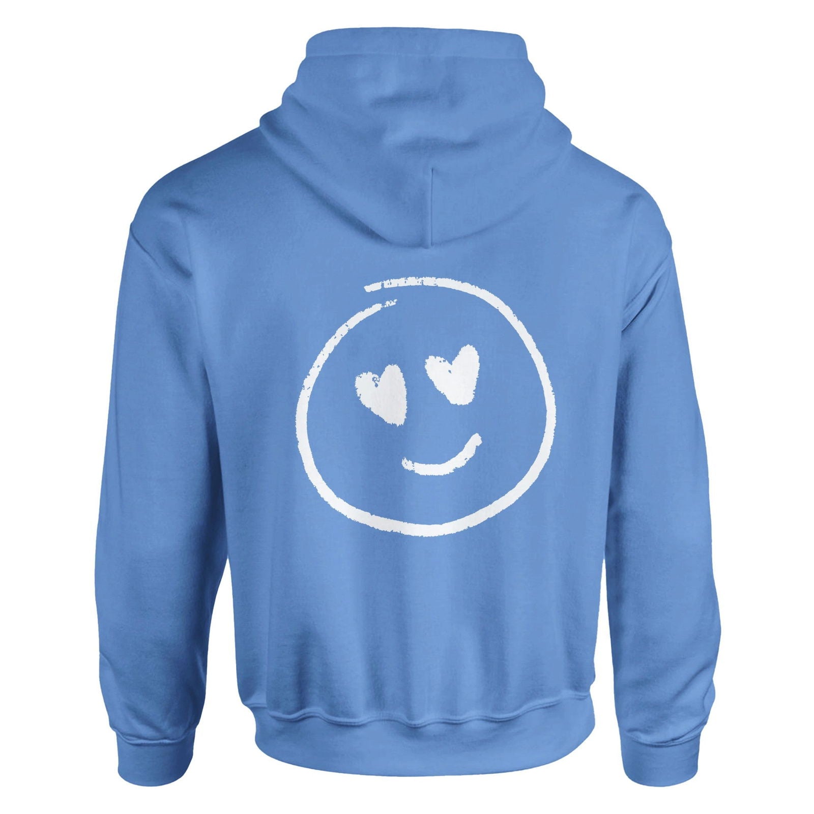 Chalk Smily Love | Hoodie Unisex - Tshirt-Fabriek.nl