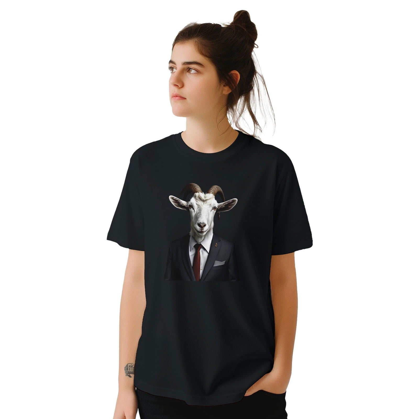 Dandy Animal Goat | T-shirt Unisex - Tshirt-Fabriek.nl