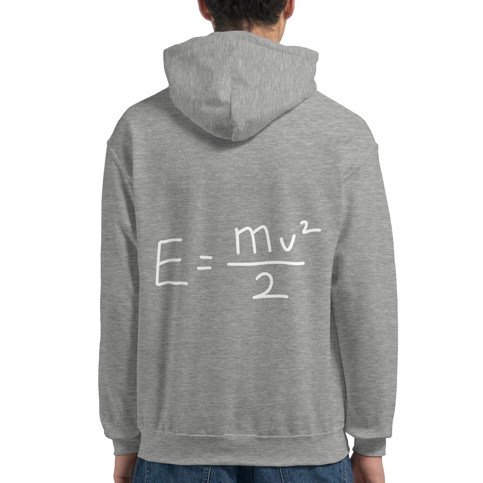 E=M2 kwadraat | Hoodie Unisex - Tshirt-Fabriek.nl