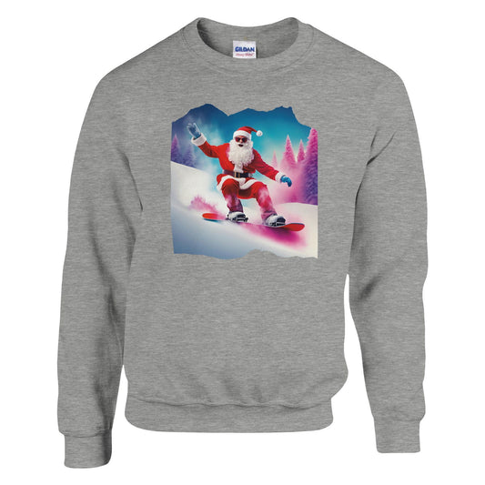 Grinding Santa | Trui Unisex - Tshirt-Fabriek.nl