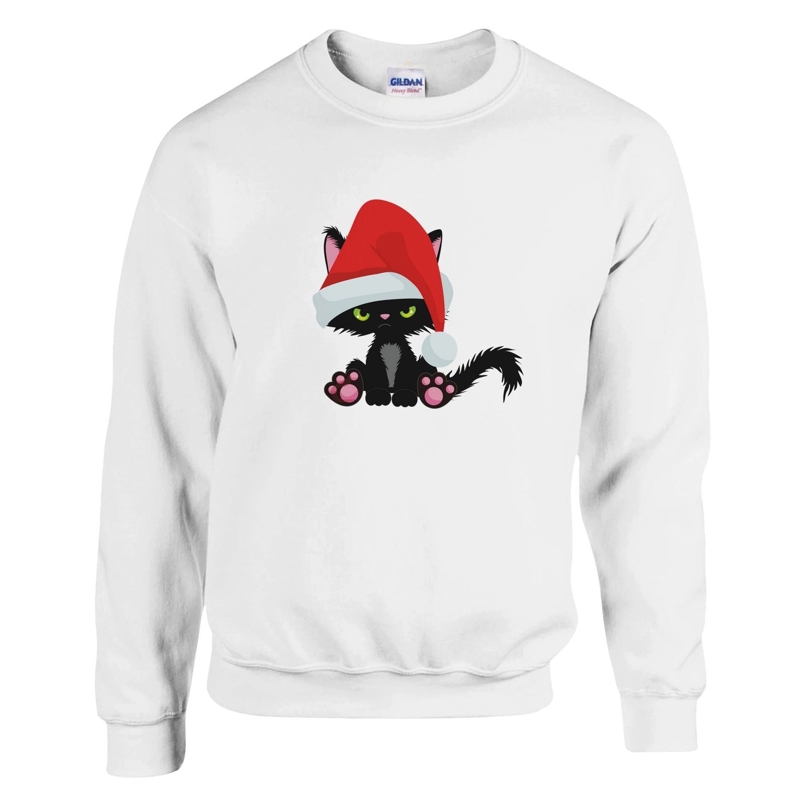 Grumpy Christmas Cat | Trui Unisex - Tshirt-Fabriek.nl