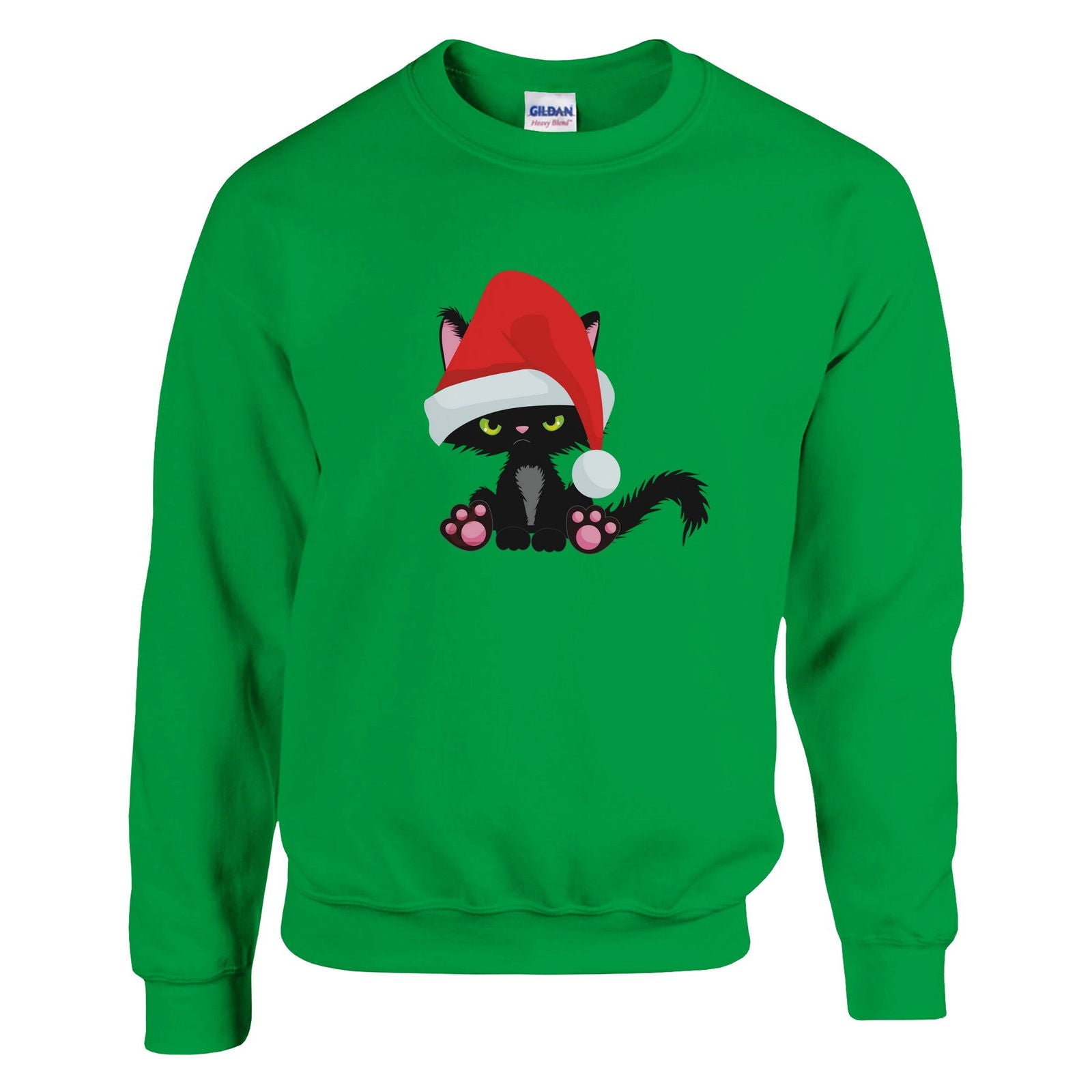 Grumpy Christmas Cat | Trui Unisex - Tshirt-Fabriek.nl