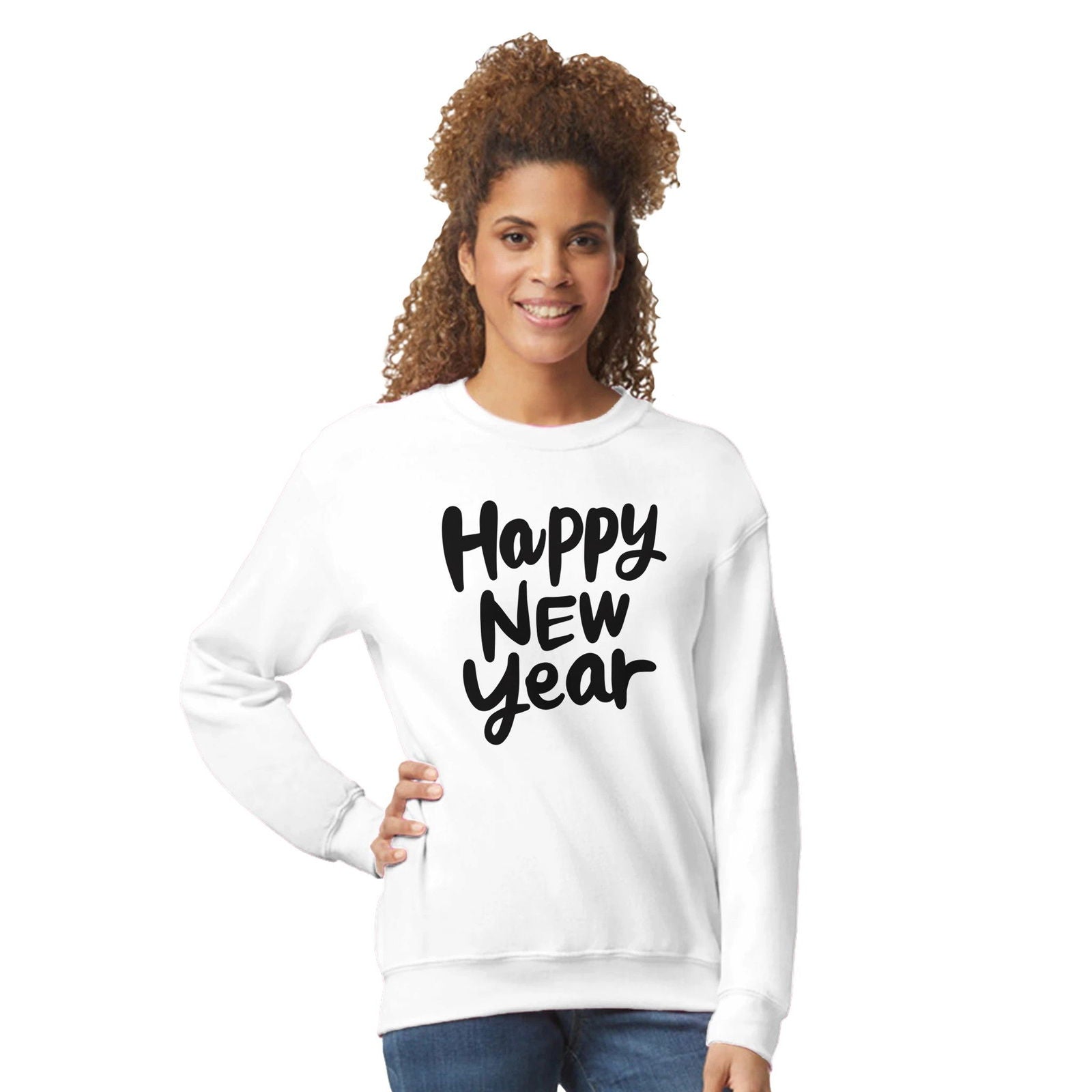 Happy New Year | Trui Unisex - Tshirt-Fabriek.nl