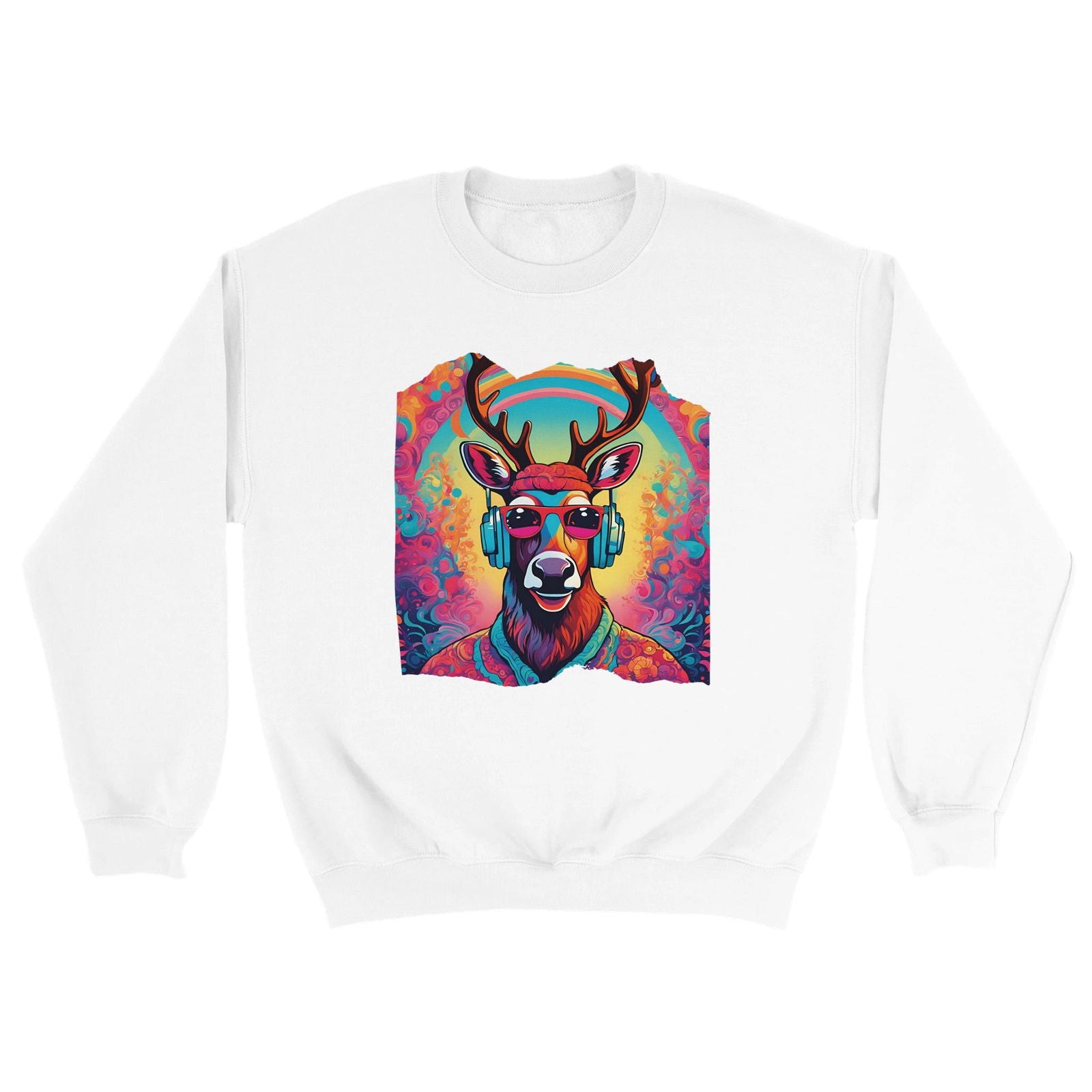 Hippie Rudolph | Trui Unisex - Tshirt-Fabriek.nl