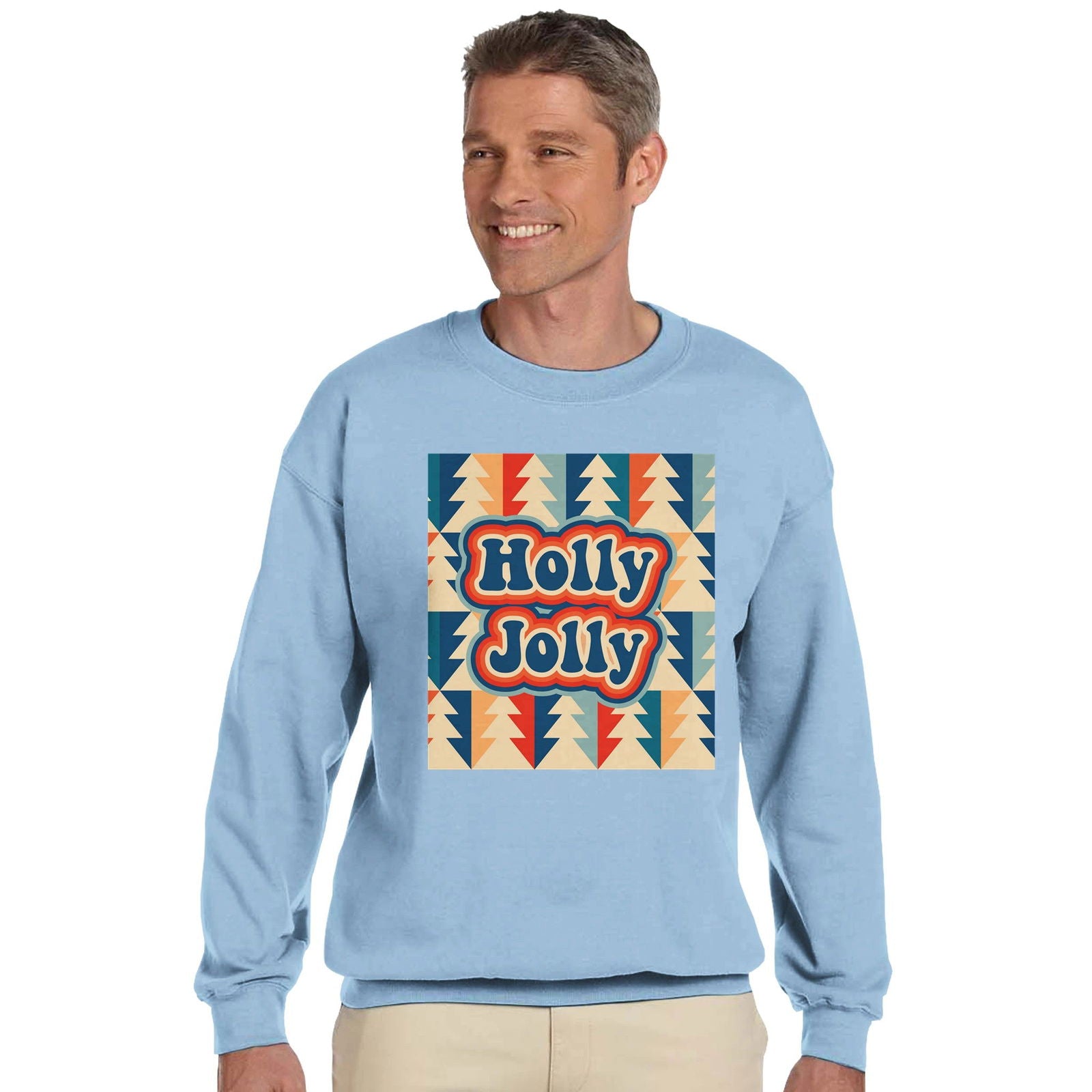 Holly Jolly | Kerst Trui Unisex - Tshirt-Fabriek.nl