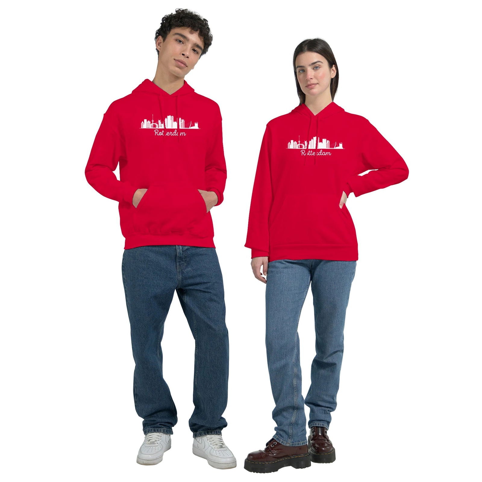 Hoodie Unisex | Rotterdam - Tshirt-Fabriek.nl