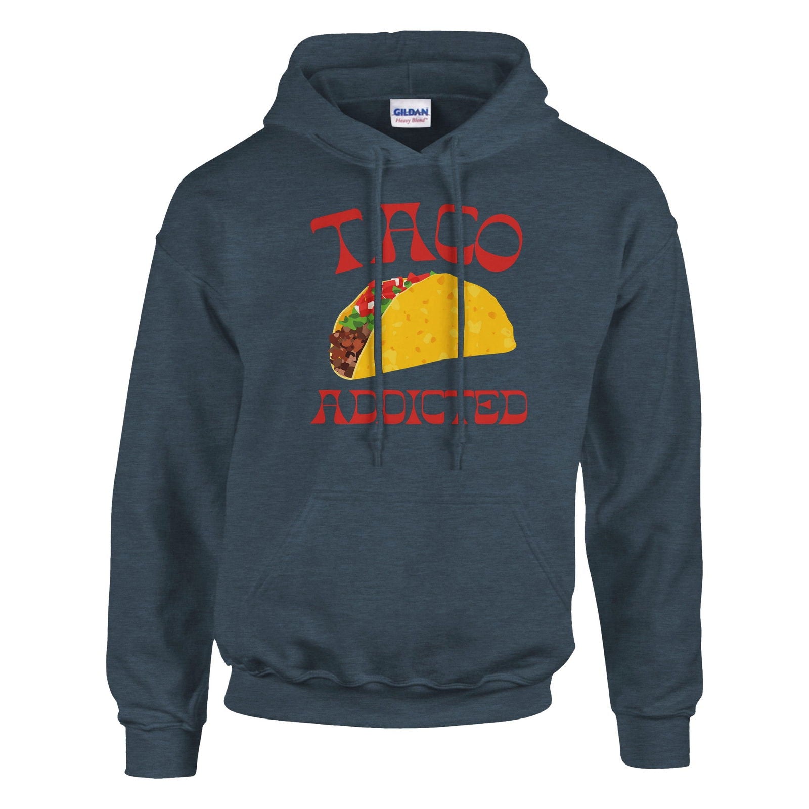 Hoodie Unisex | Taco Addicted - Tshirt-Fabriek.nl