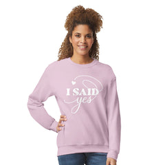 Ich habe JA gesagt | Pullover Unisex