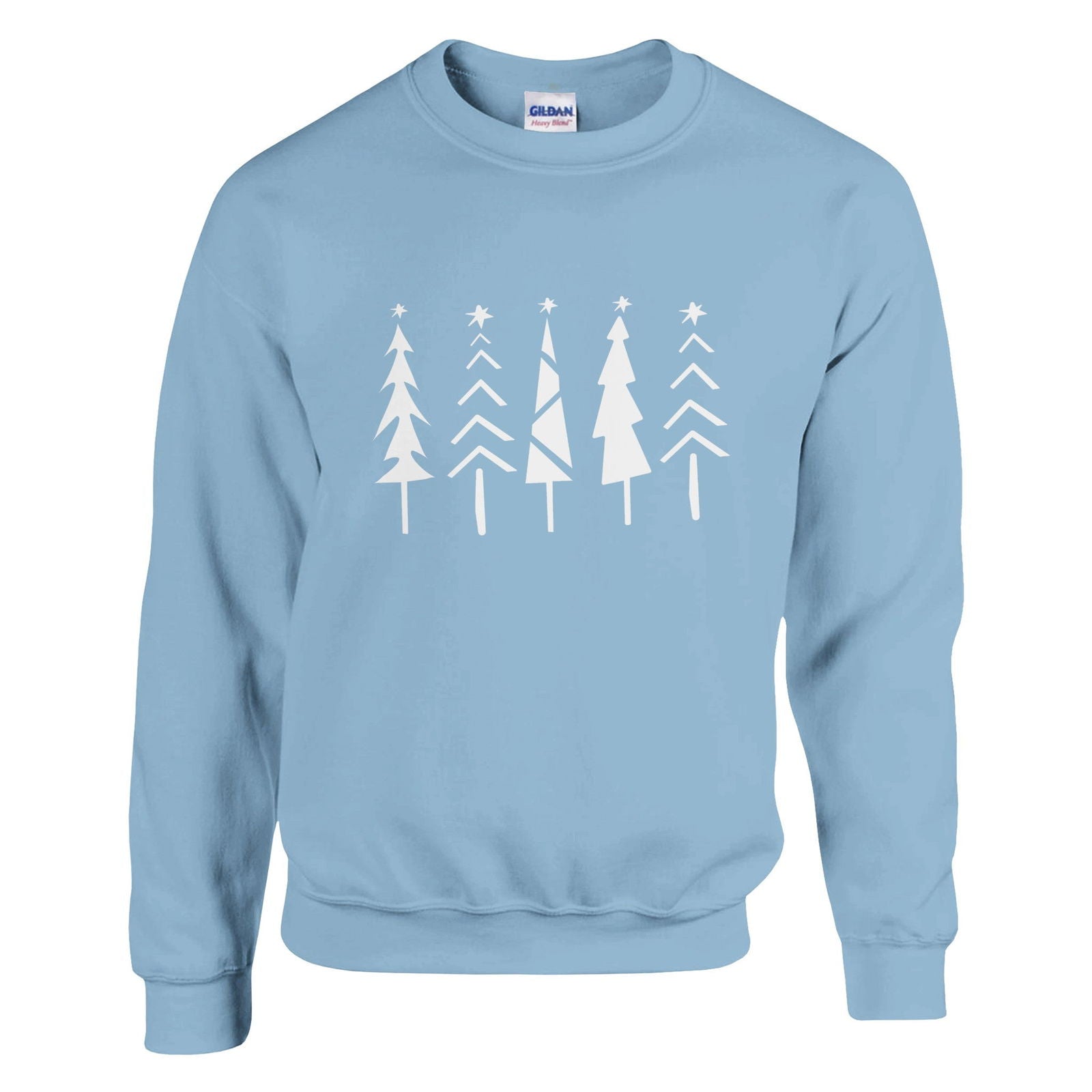 Kersttrui Trees | Trui Unisex - Tshirt-Fabriek.nl