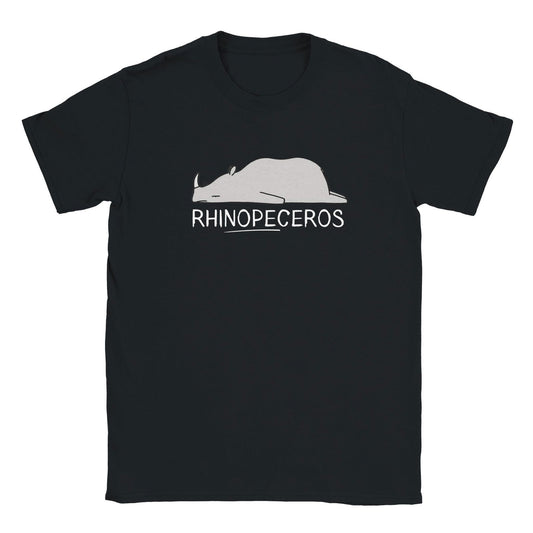 LAZY ANIMAL - Rhinopeceros | T-Shirt Unisex - Tshirt-Fabriek.nl