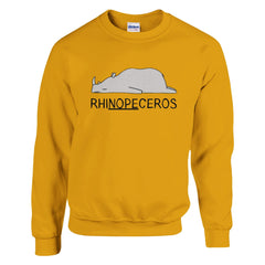 Lazy Animal - RhiNOPEceros | Trui Unisex