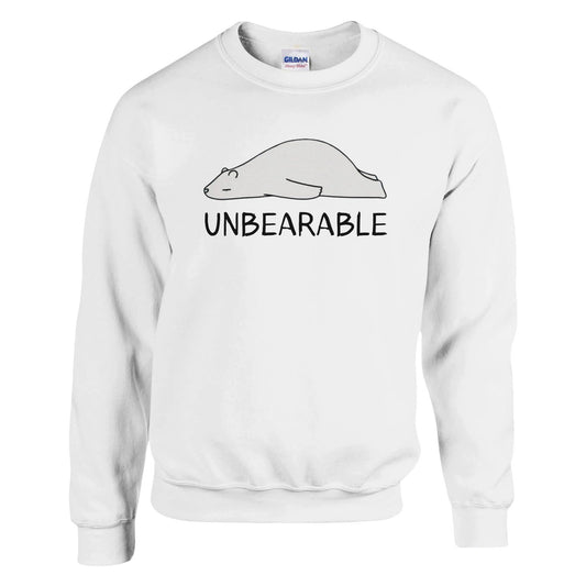 Lazy Animal - Unbearable | Trui Unisex - Tshirt-Fabriek.nl