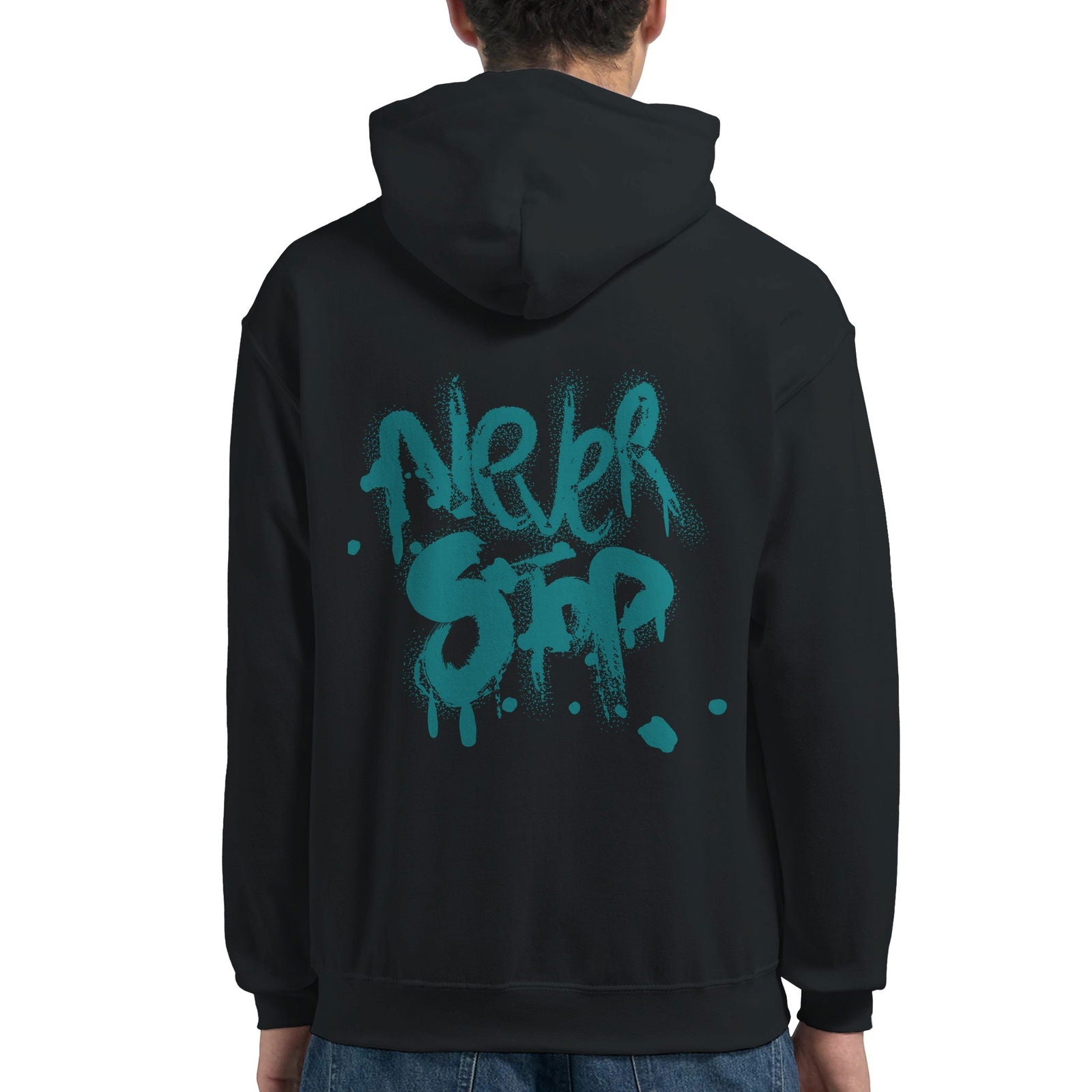 Never Stop | Hoodie Unisex - Tshirt-Fabriek.nl