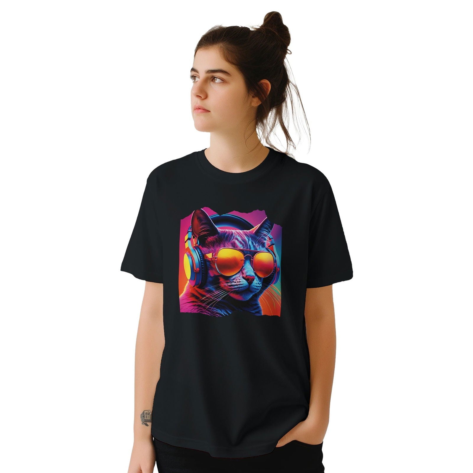 Party Animal Cat | T-Shirt Unisex - Tshirt-Fabriek.nl