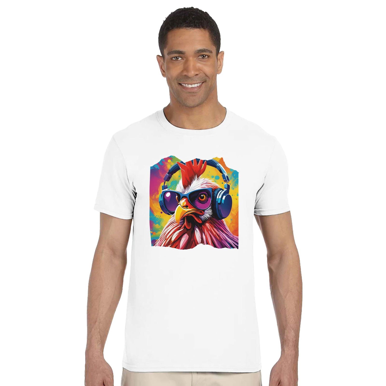 Party Animal Chicken | T-Shirt Unisex - Tshirt-Fabriek.nl