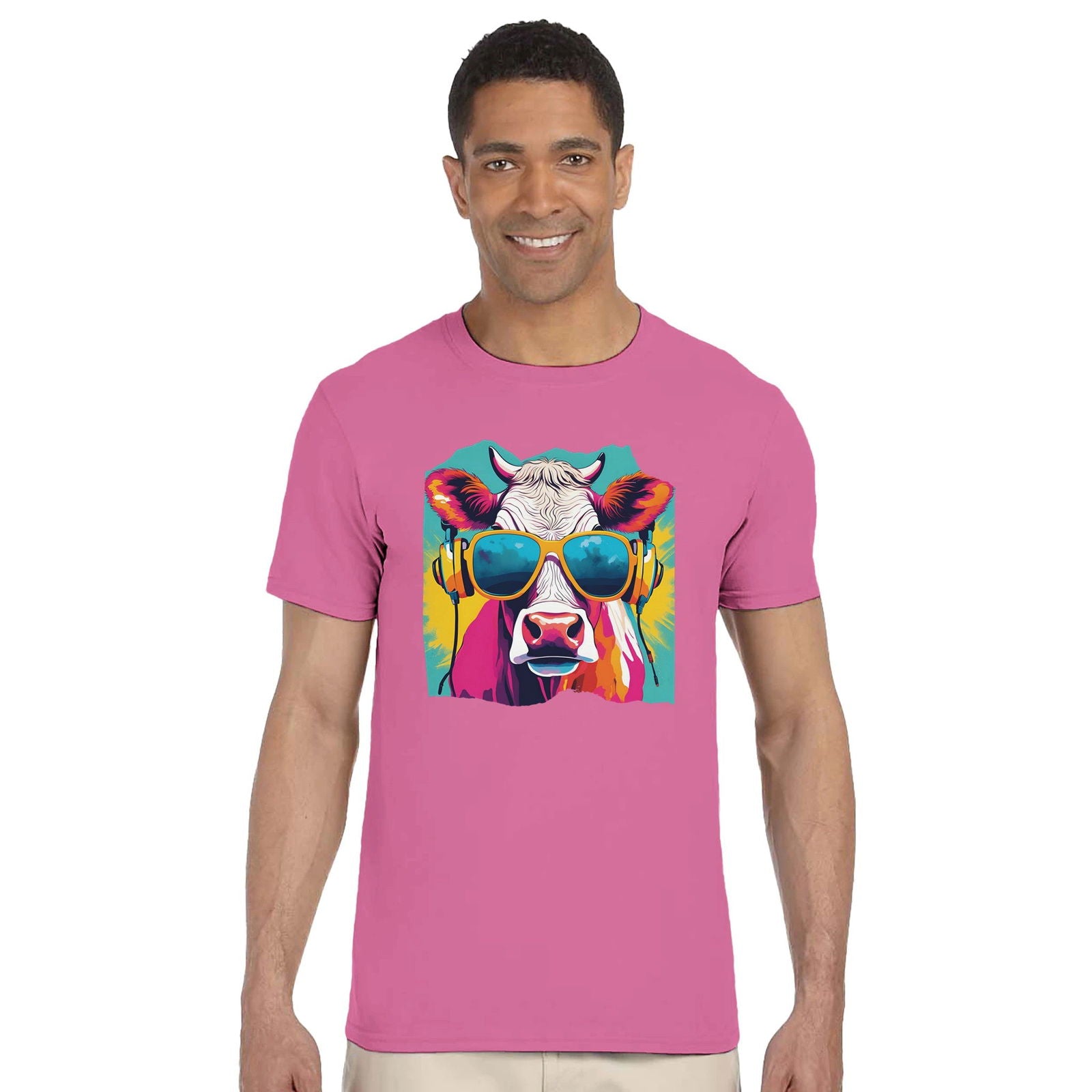 Party Animal Cow | T-Shirt Unisex - Tshirt-Fabriek.nl