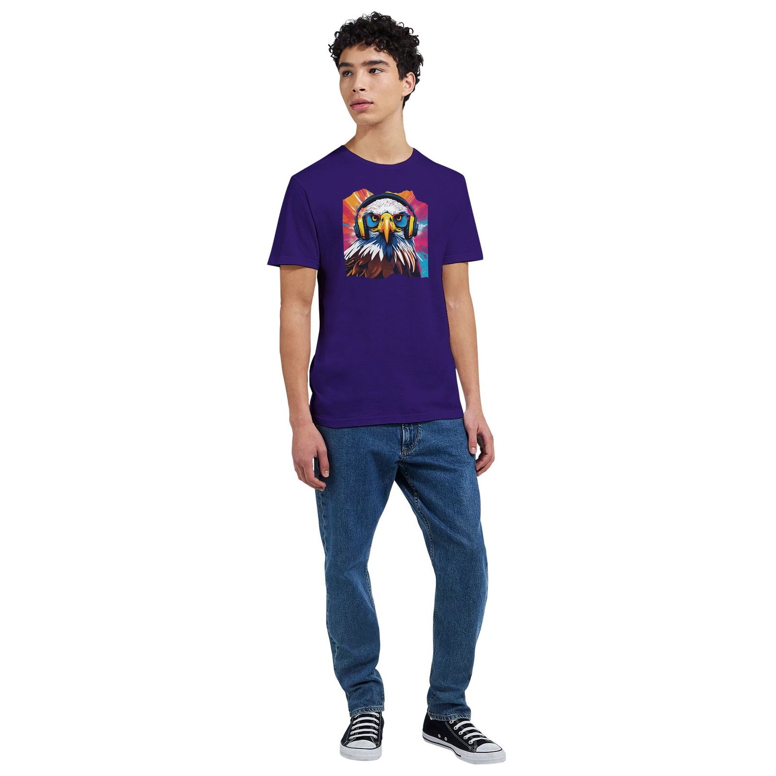 Party Animal Eagle | T-Shirt Unisex - Tshirt-Fabriek.nl