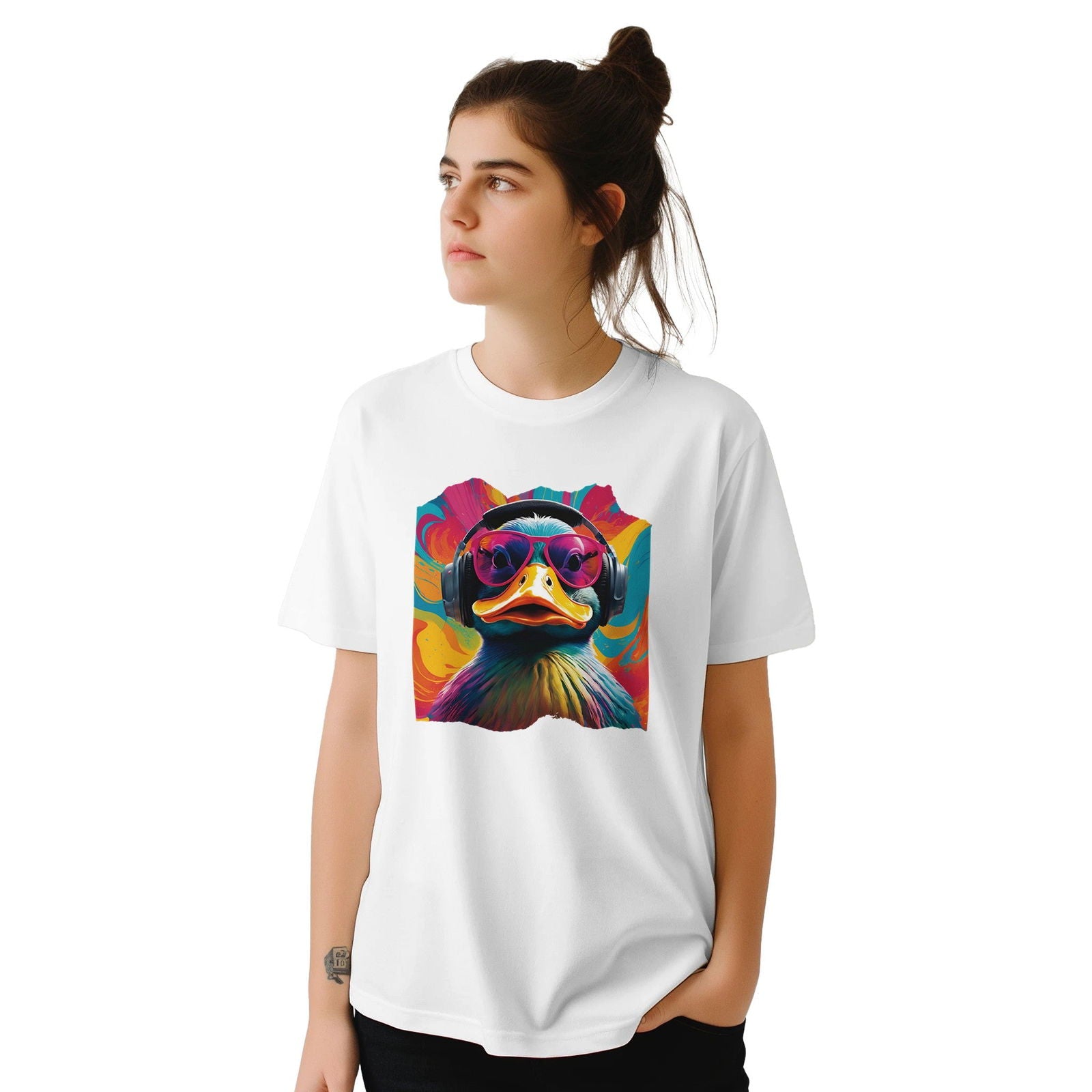 Party Animal Eend | T-Shirt Unisex - Tshirt-Fabriek.nl