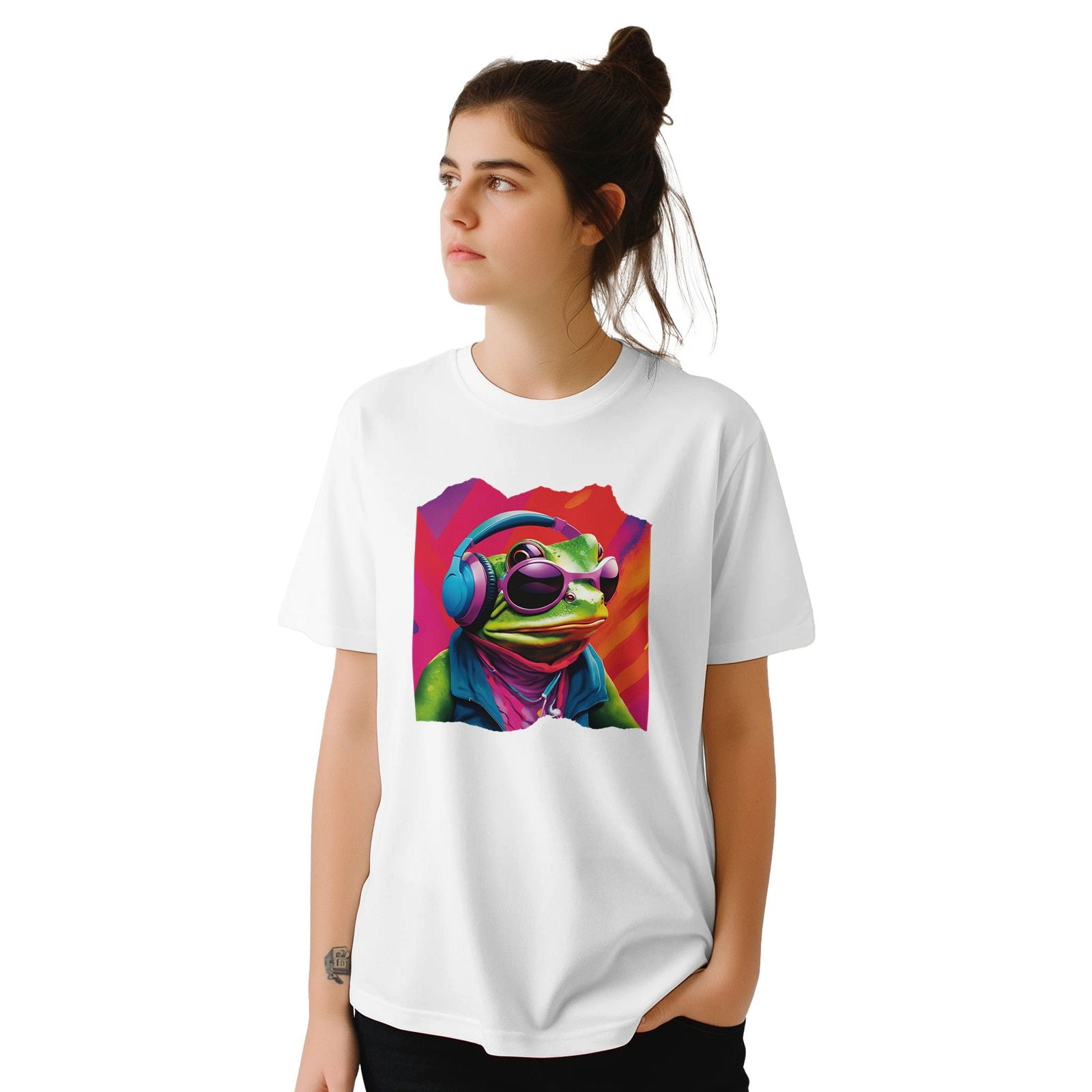 Party Animal Frog | T-Shirt Unisex - Tshirt-Fabriek.nl