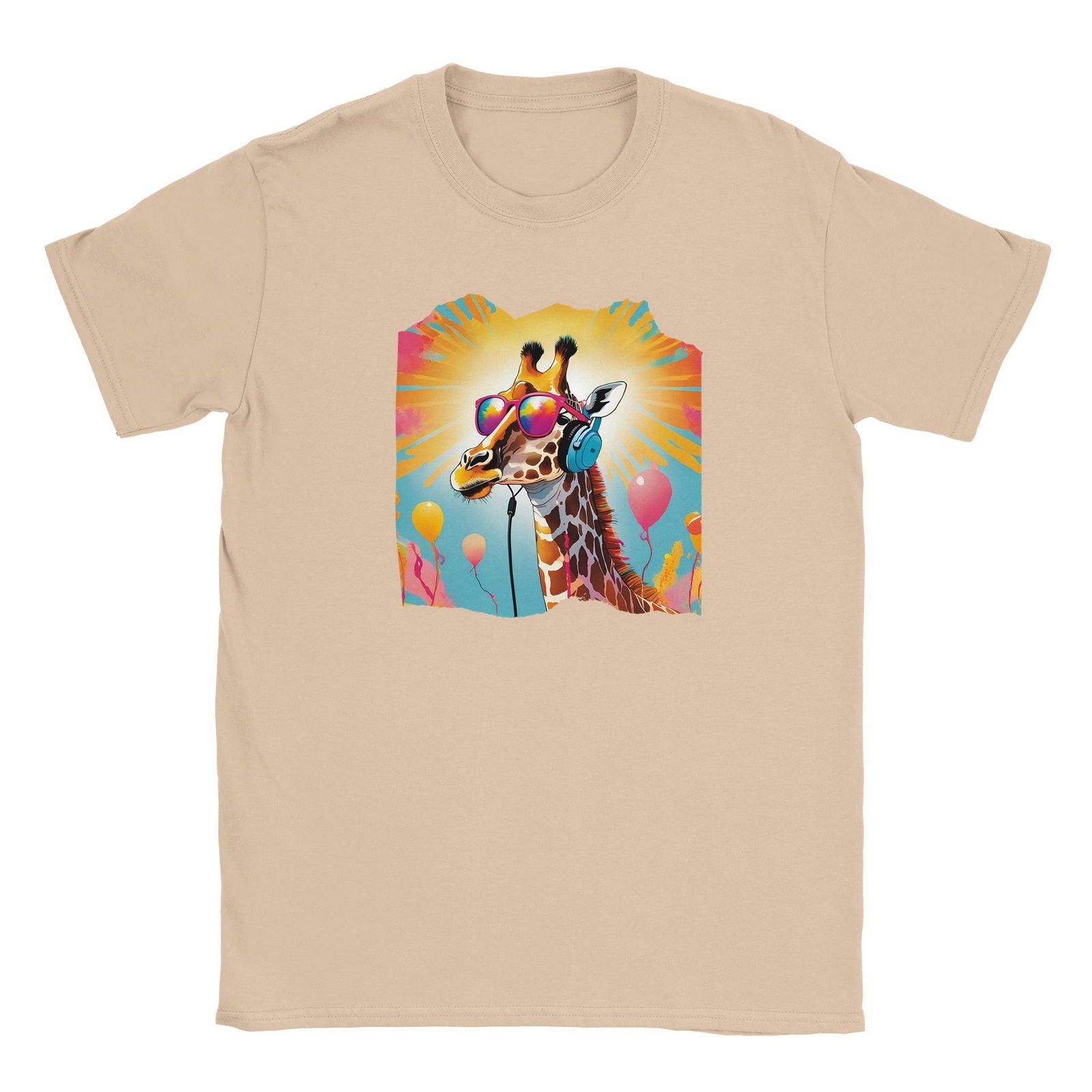 Party Animal Giraffe | T-Shirt Unisex - Tshirt-Fabriek.nl