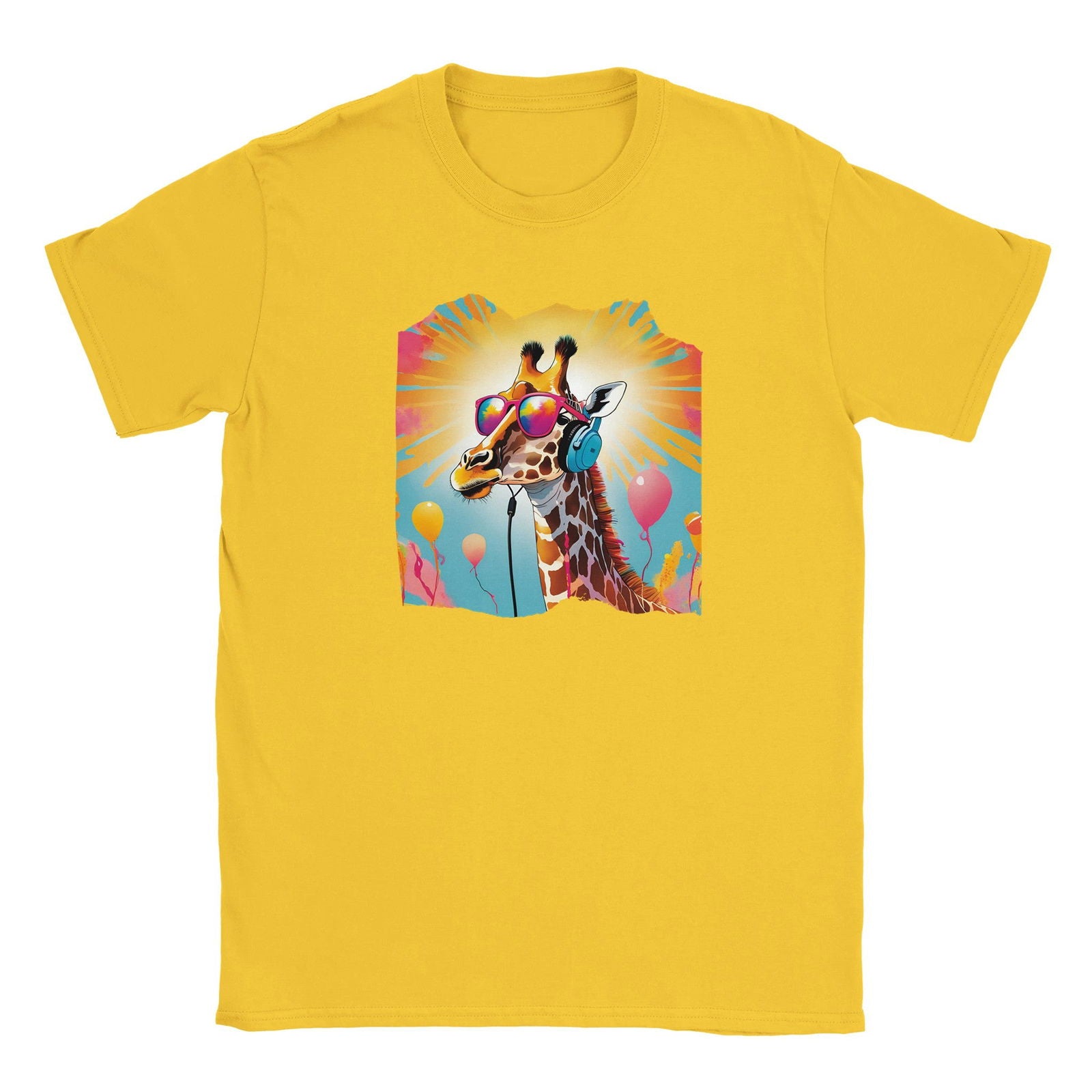 Party Animal Giraffe | T-Shirt Unisex - Tshirt-Fabriek.nl