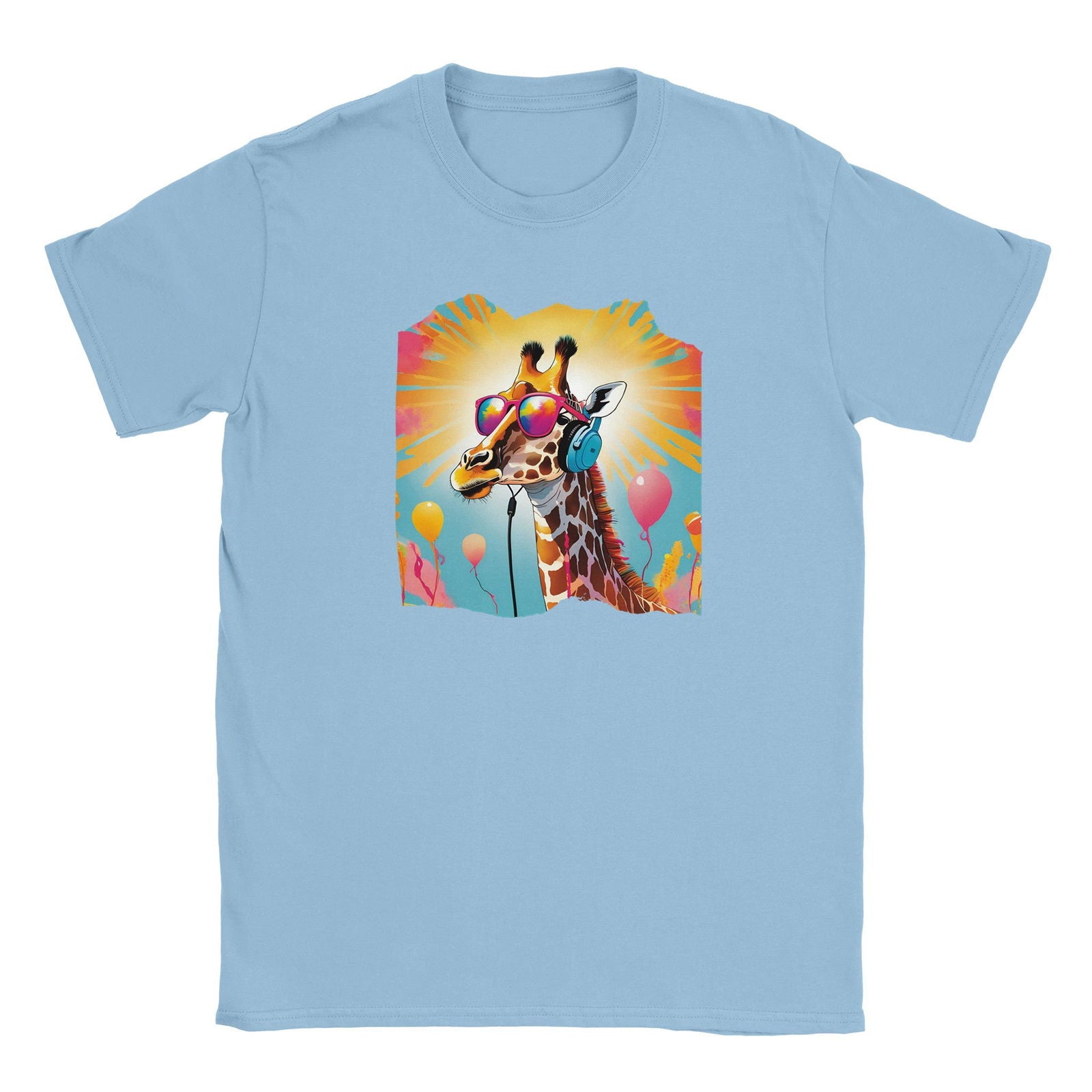 Party Animal Giraffe | T-Shirt Unisex - Tshirt-Fabriek.nl