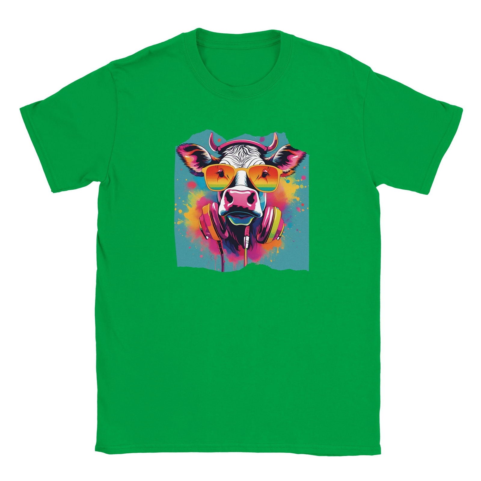 Party Animal Koe | T-Shirt Unisex - Tshirt-Fabriek.nl