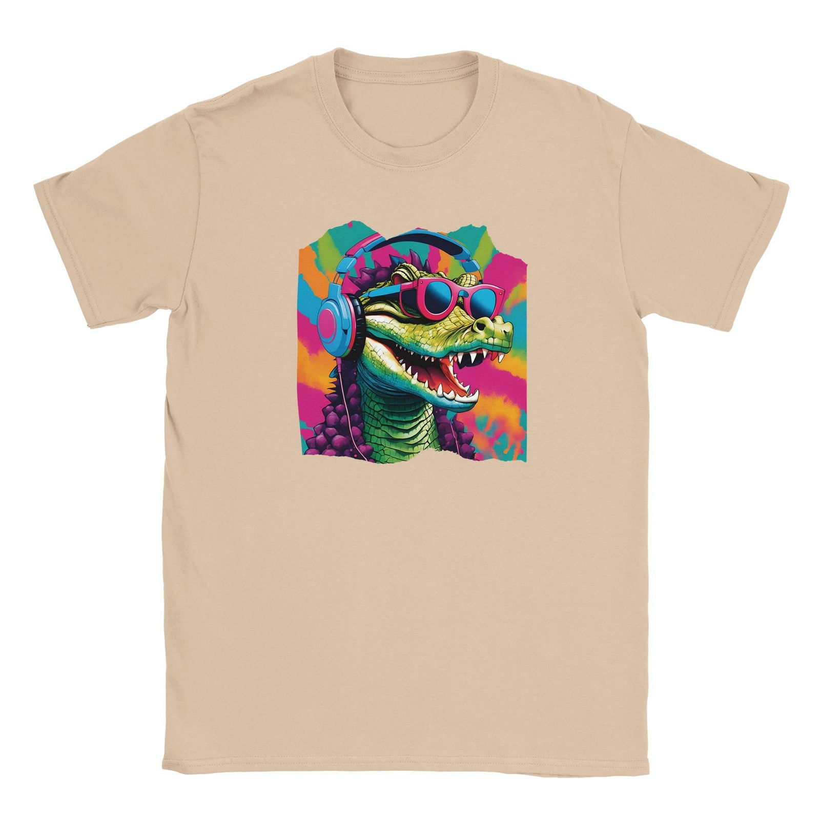 Party Animal Krokodil | T-Shirt Unisex - Tshirt-Fabriek.nl