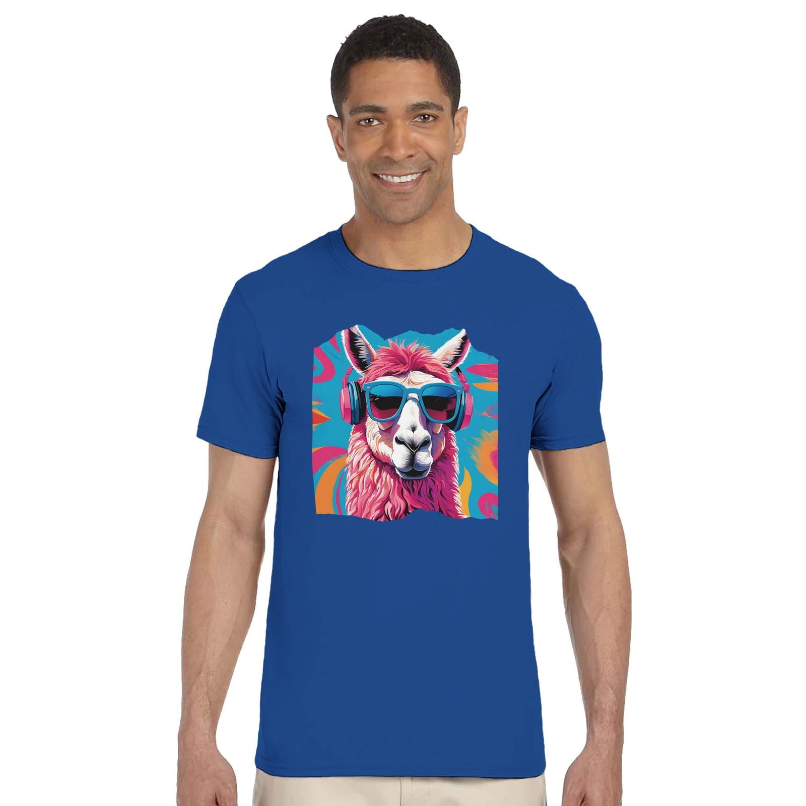 Party Animal Lama | T-Shirt Unisex - Tshirt-Fabriek.nl