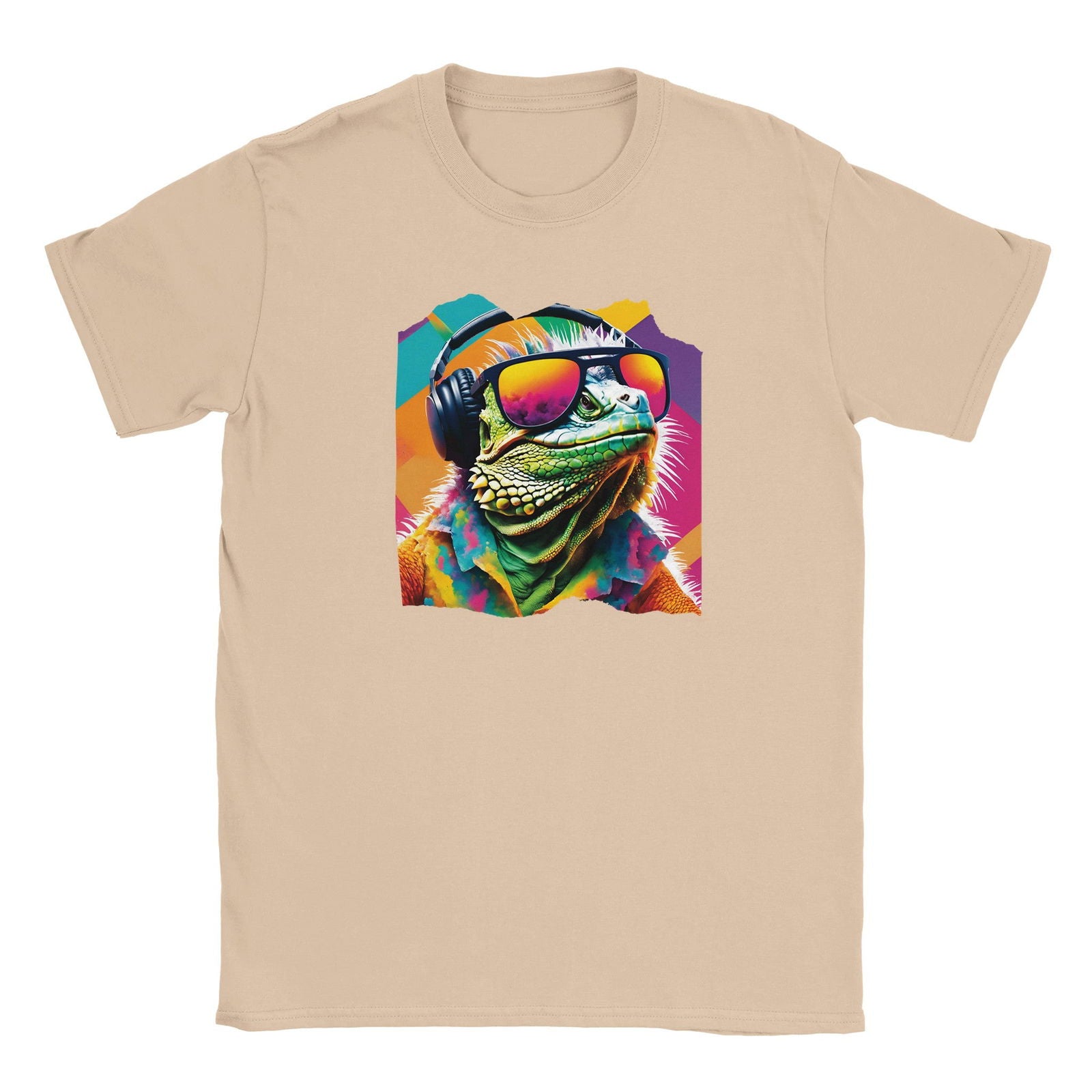 Party Animal Lizard | T-Shirt Unisex - Tshirt-Fabriek.nl