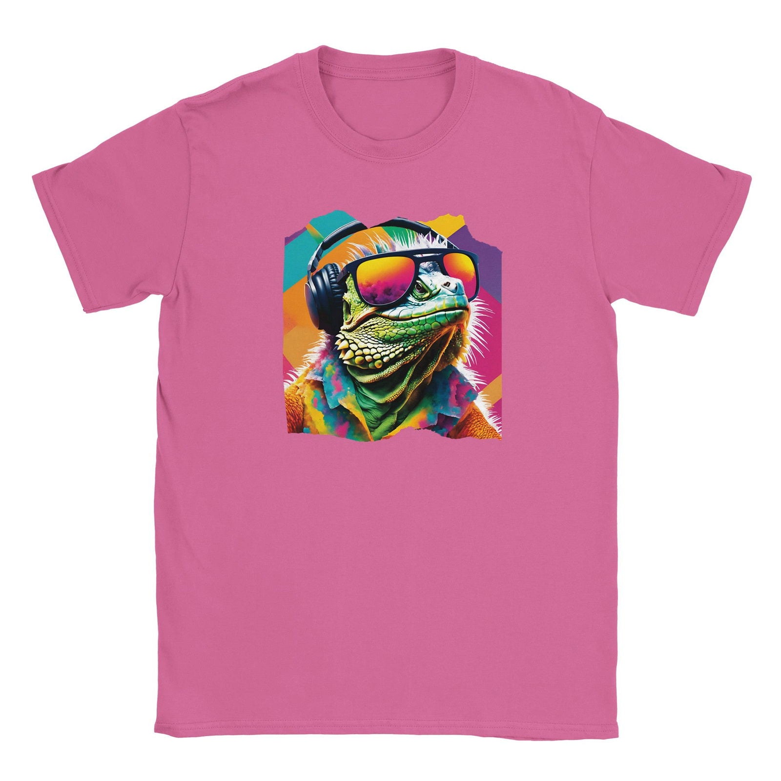 Party Animal Lizard | T-Shirt Unisex - Tshirt-Fabriek.nl