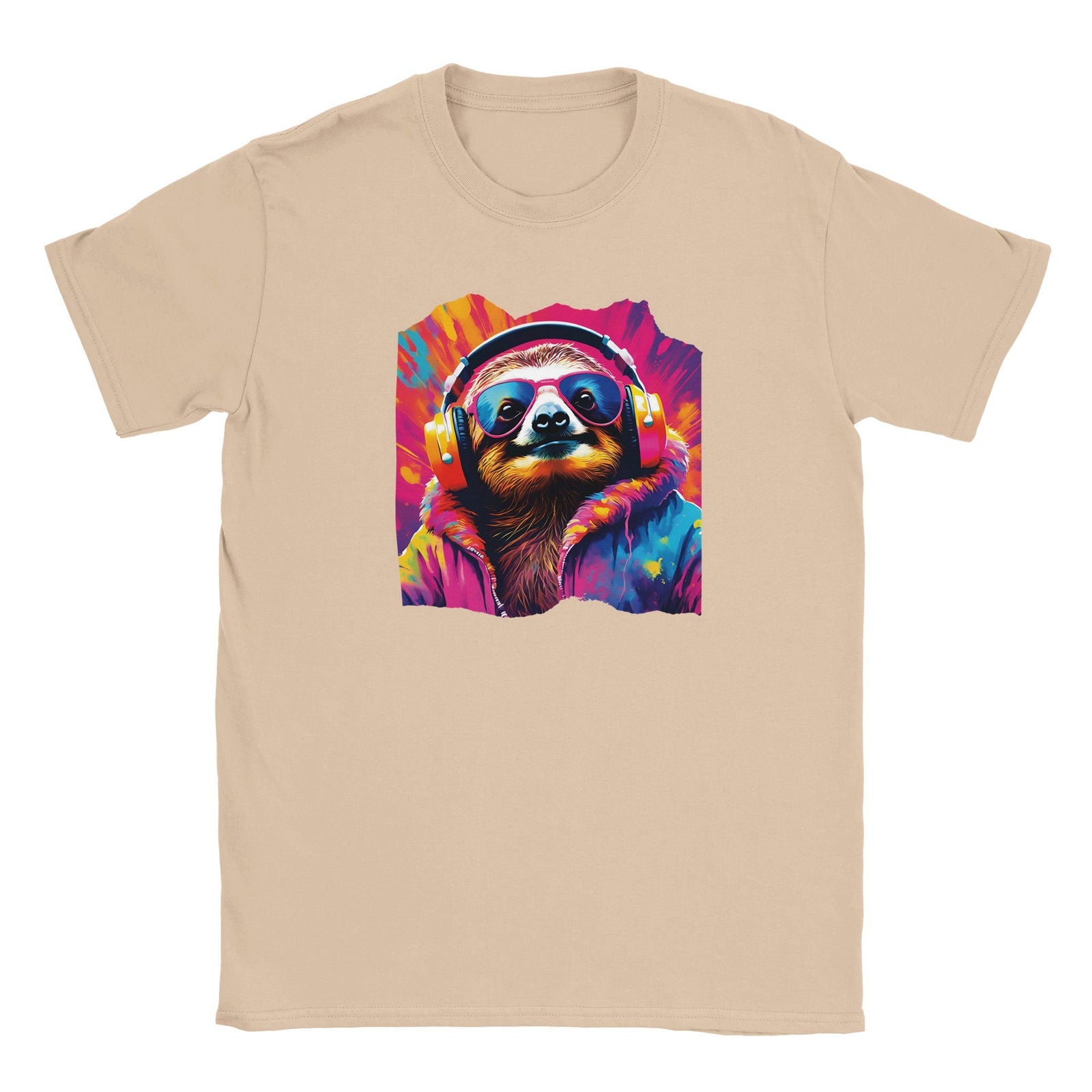 Party Animal Luiaard | T-Shirt Unisex - Tshirt-Fabriek.nl