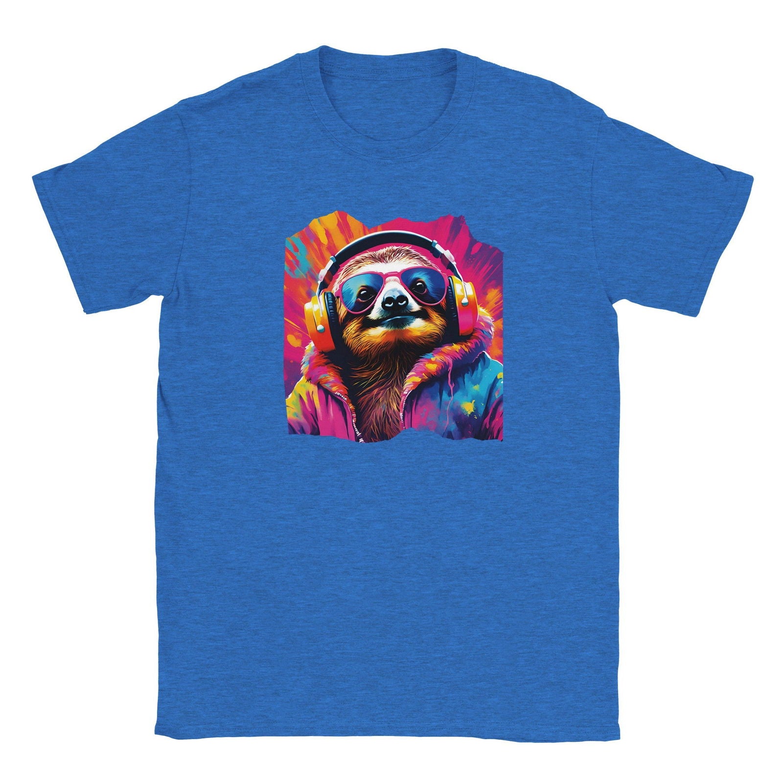 Party Animal Luiaard | T-Shirt Unisex - Tshirt-Fabriek.nl