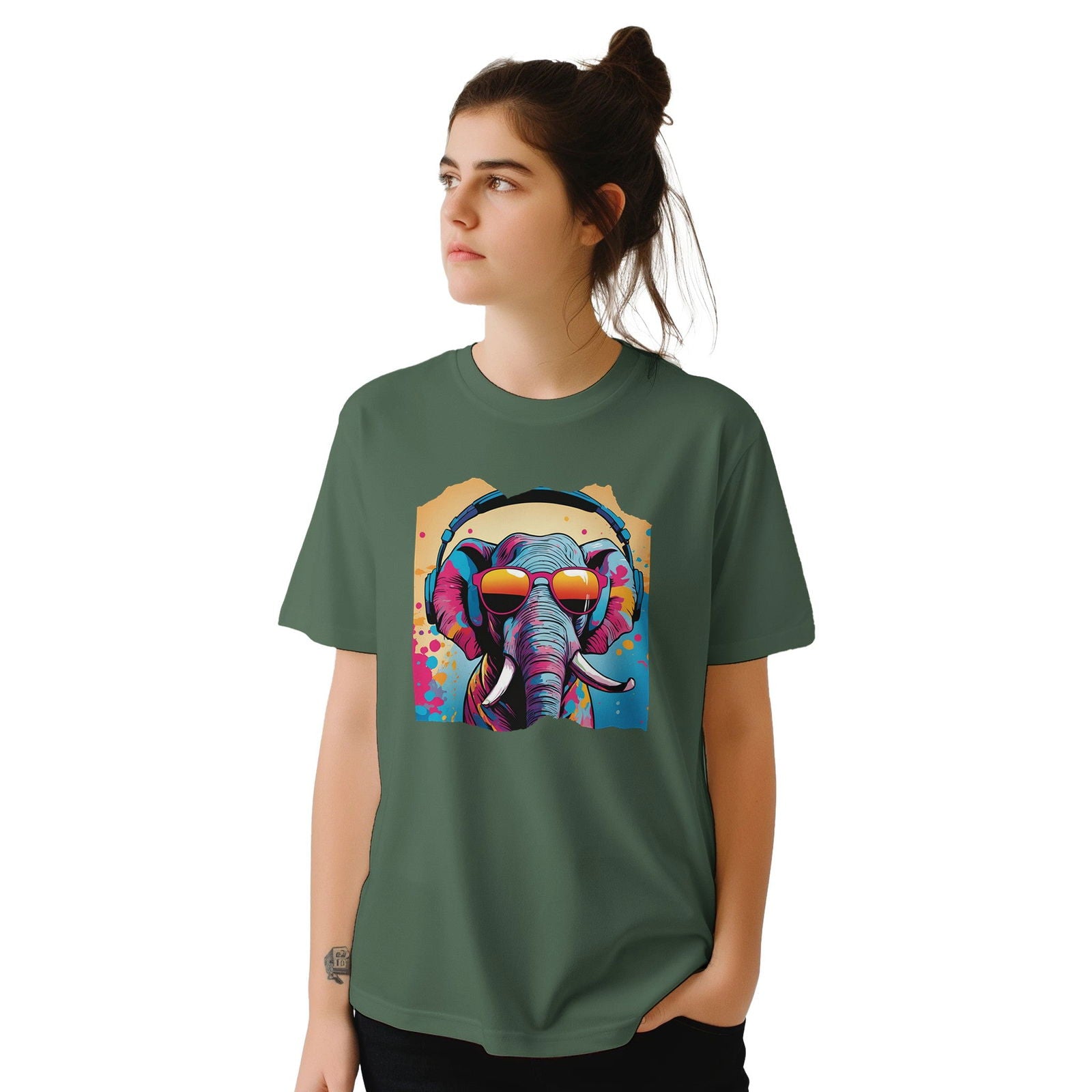 Party Animal Olifant | T-Shirt Unisex - Tshirt-Fabriek.nl