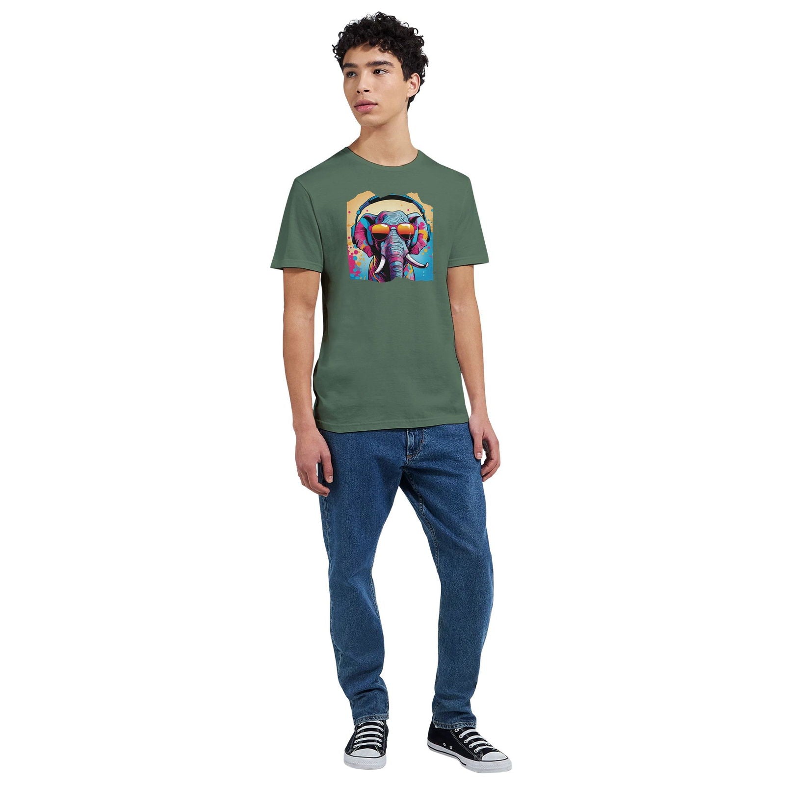 Party Animal Olifant | T-Shirt Unisex - Tshirt-Fabriek.nl