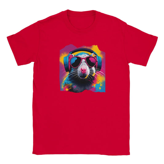 Party Animal Rat | T-Shirt Unisex - Tshirt-Fabriek.nl