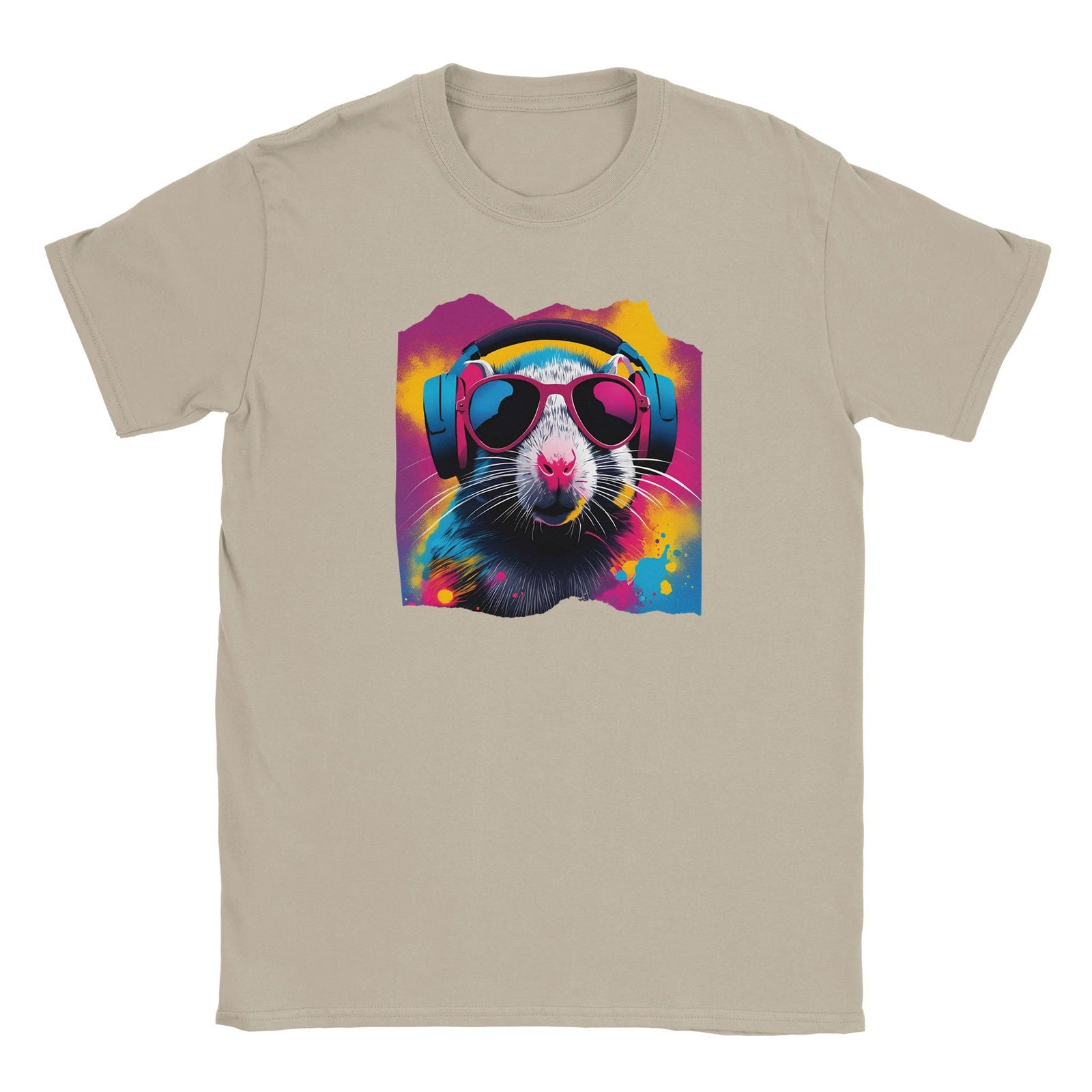 Party Animal Rat | T-Shirt Unisex - Tshirt-Fabriek.nl